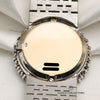 Piaget 18K White Gold Lapiz Lazuli Dial Diamond Bezel Second Hand Watch Collectors 8