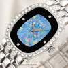 Piaget 18K White Gold Opal Diamond Dial & Bezel Second Hand Watch Collectors 4