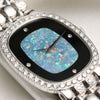 Piaget 18K White Gold Opal Diamond Dial & Bezel Second Hand Watch Collectors 5