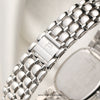 Piaget 18K White Gold Opal Diamond Dial & Bezel Second Hand Watch Collectors 8