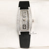 Piaget 18K White Gold Pave Diamond Bezel Second Hand Watch Collectors 1