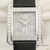 Piaget 18K White Gold Pave Diamond Second Hand Watch Collectors 2