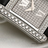 Piaget 18K White Gold Pave Diamond Second Hand Watch Collectors 5