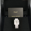 Piaget 18K White Gold Pave Full Diamond Second Hand Watch Collectors 10