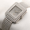 Piaget 18K White Gold Pave Full Diamond Second Hand Watch Collectors 3