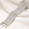 Piaget 18K White Gold Pave Full Diamond Second Hand Watch Collectors 6