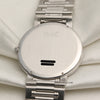 Piaget 18K White Gold Salmon Dial Second Hand Watch Collectors 8