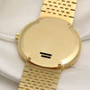 Piaget 18K Yellow Gold Diamond Onyx Dial Second Hand Watch Collectors 9