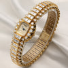 Piaget 18K Yellow Gold Diamond Pave Second Hand Watch Collectors 3