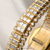 Piaget 18K Yellow Gold Diamond Pave Second Hand Watch Collectors 8