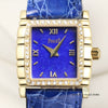 Piaget 18K Yellow Gold Lapiz Lazuli Second Hand Watch Collectors 2