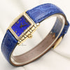 Piaget 18K Yellow Gold Lapiz Lazuli Second Hand Watch Collectors 3