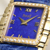 Piaget 18K Yellow Gold Lapiz Lazuli Second Hand Watch Collectors 5