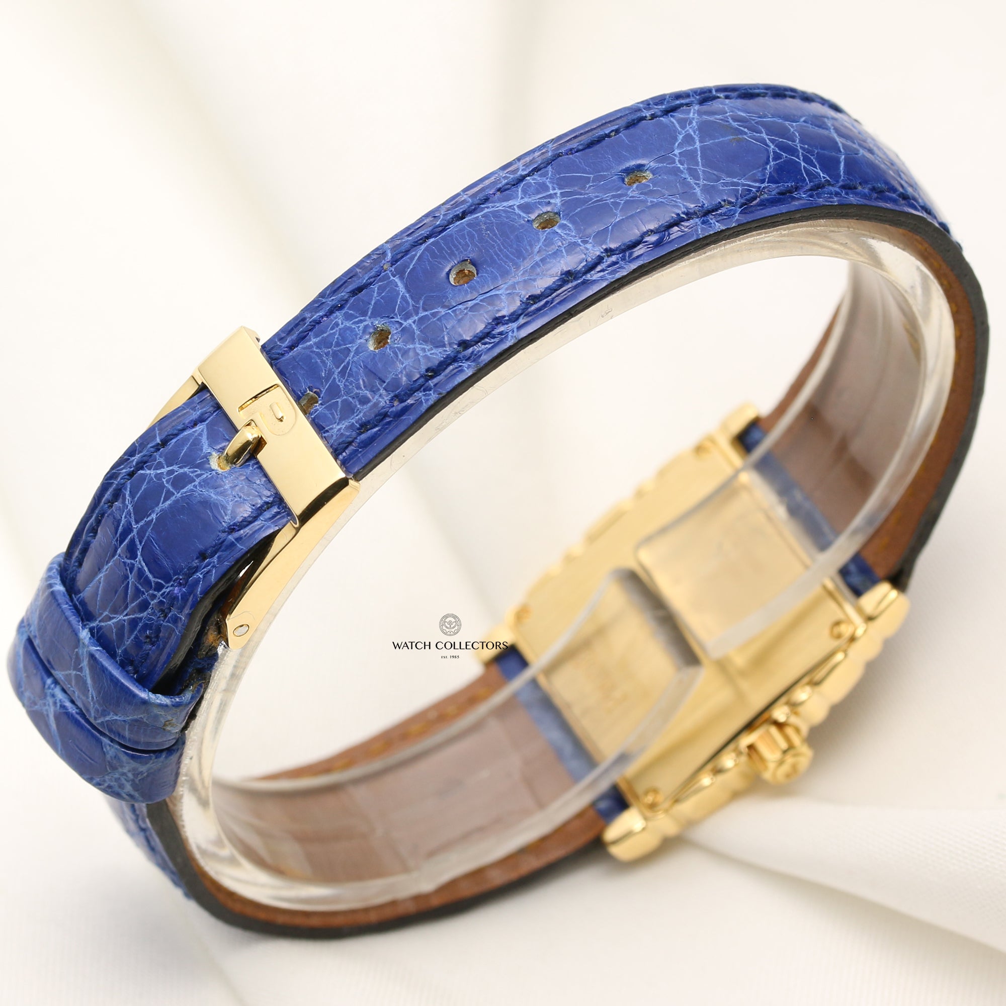 Piaget 18K Yellow Gold Lapiz Lazuli Second Hand Watch Collectors 7