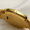 Piaget 18K Yellow Gold Onyx Dial Diamond Bezel Second Hand Watch Collectors 6