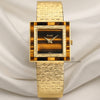 Piaget-18K-Yellow-Gold-Tiger-Eye-Stone-Dial-Second-Hand-Watch-Collectors-1