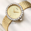 Piaget 18K Yellow & White Gold Diamond Bezel Second Hand Watch Collectors 3