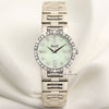 Piaget Ladies 18K White Gold Diamond Bezel & Dial Second Hand Watch Collectors 1