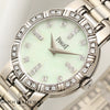 Piaget Ladies 18K White Gold Diamond Bezel & Dial Second Hand Watch Collectors 4