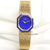 Piaget Lapis Lazuli 18K Yellow Gold Second Hand Watch Collectors 1
