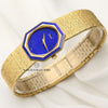 Piaget Lapis Lazuli 18K Yellow Gold Second Hand Watch Collectors 3