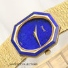 Piaget Lapis Lazuli 18K Yellow Gold Second Hand Watch Collectors 4