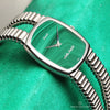 Piaget Malachite 18K White Gold Second Hand Watch Collectors 6