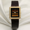 Piaget Onyx Tiger Eye Stone Dial Second Hand Watch Collectors 1