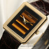 Piaget Onyx Tiger Eye Stone Dial Second Hand Watch Collectors 4