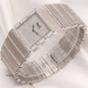 Piaget Pave Diamond 18K White Gold Second Hand Watch Collectors 3