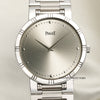 Piaget Polo 18K White Gold Second Hand Watch Collectors 2