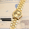 Piaget Polo 18K Yellow Gold Champagne Diamond Dial Second Hand Watch Collectors 10