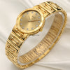 Piaget Polo 18K Yellow Gold Champagne Diamond Dial Second Hand Watch Collectors 3