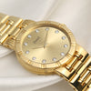Piaget Polo 18K Yellow Gold Champagne Diamond Dial Second Hand Watch Collectors 5