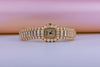 Vintage & Rare Piaget Watch | Round & Princess Diamonds | 18k Yellow Gold | Circa 1990s