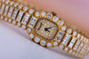 Vintage & Rare Piaget Watch | Round & Princess Diamonds | 18k Yellow Gold | Circa 1990s