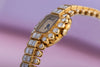 Vintage & Rare Piaget Watch | Round & Princess Diamonds | 18k Yellow Gold | Circa 1990s