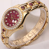 Rare-Factory-Rolex-Lady-DateJust-Pearlmaster-18K-Yellow-Gold-Glossular-Diamond-Dial-and-Bezel-Ruby-Diamond-Bracelet-Second-Hand-Watch-Collectors-3