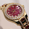 Rare-Factory-Rolex-Lady-DateJust-Pearlmaster-18K-Yellow-Gold-Glossular-Diamond-Dial-and-Bezel-Ruby-Diamond-Bracelet-Second-Hand-Watch-Collectors-5