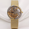 Rare Gerald Genta Skeleton Dial 18K Yellow & White Gold Second Hand Watch Collectors 1