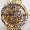 Rare Gerald Genta Skeleton Dial 18K Yellow & White Gold Second Hand Watch Collectors 2