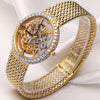 Rare Gerald Genta Skeleton Dial 18K Yellow & White Gold Second Hand Watch Collectors 3