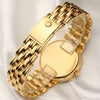 Rare Patek Philippe Calatrava 5018 012 18K Yellow Gold Ruby Bezel & Dial Diamond Bracelet Second Hand Watch Collectors 9
