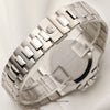 Rare Patek Philippe Nautilus 3800_105G-001 Diamond & Emerald 18K White Gold Second Hand Watch Collectors 9