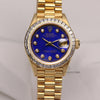 Rare-Rolex-Lady-DateJust-69128-18K-Yellow-Gold-Lapis-Lazuli-Diamond-Dial-Second-Hand-Watch-Collectors-1