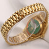 Rare-Rolex-Lady-DateJust-69178-18K-Yellow-Gold-Diamond-Green-Coral-Stone-Dial-Second-Hand-Watch-Collectors-6