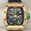 Richard Mille Rm11-01 R.Mancini 18K Rose Gold Second Hand Watch Collectors 2