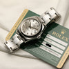 Roelx Midsize DateJust Stainless Steel Diamond Dial Second Hand Watch Collectors 8