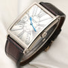 Roger Dubuis Too Much 18K White Gold Brown Strap Second Hand Watch Collectors 3
