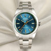 Rolex-116400GV-Milgauss-Stainless-Steel-Blue-Dial-Second-Hand-Watch-Collectors-1